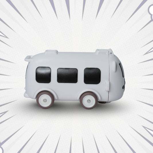 SIPPY BUS BOTTLE (WHITE)