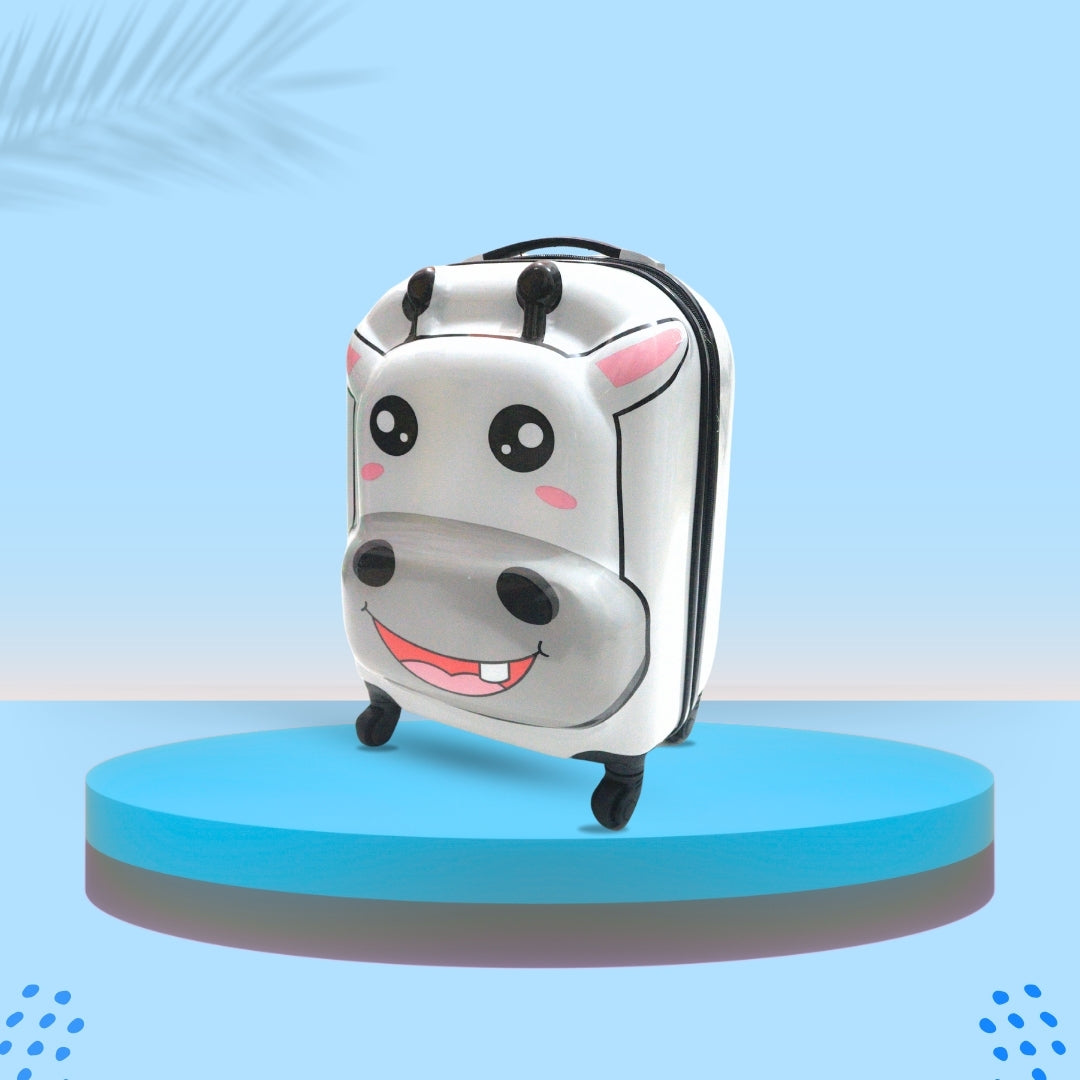 3D COW SUITCASE