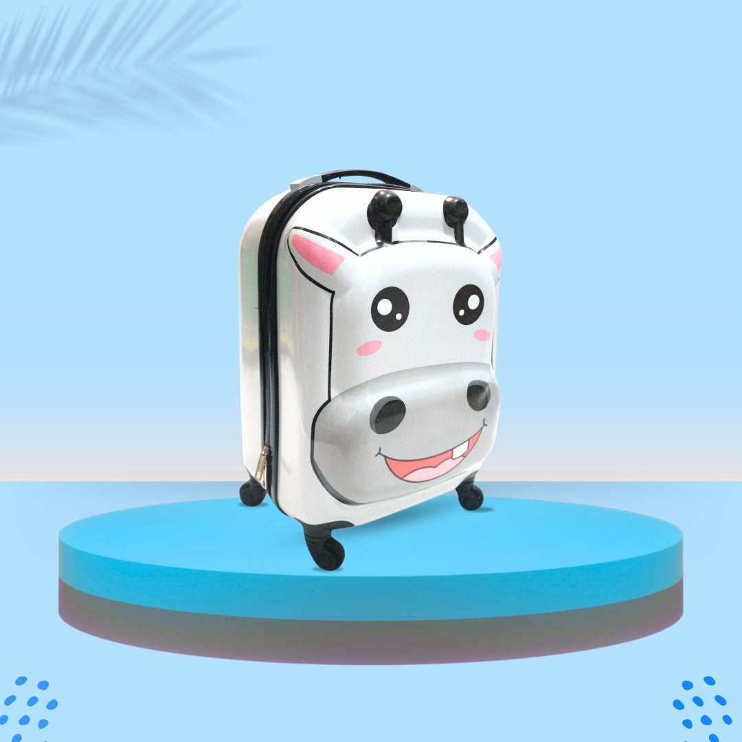 3D COW SUITCASE