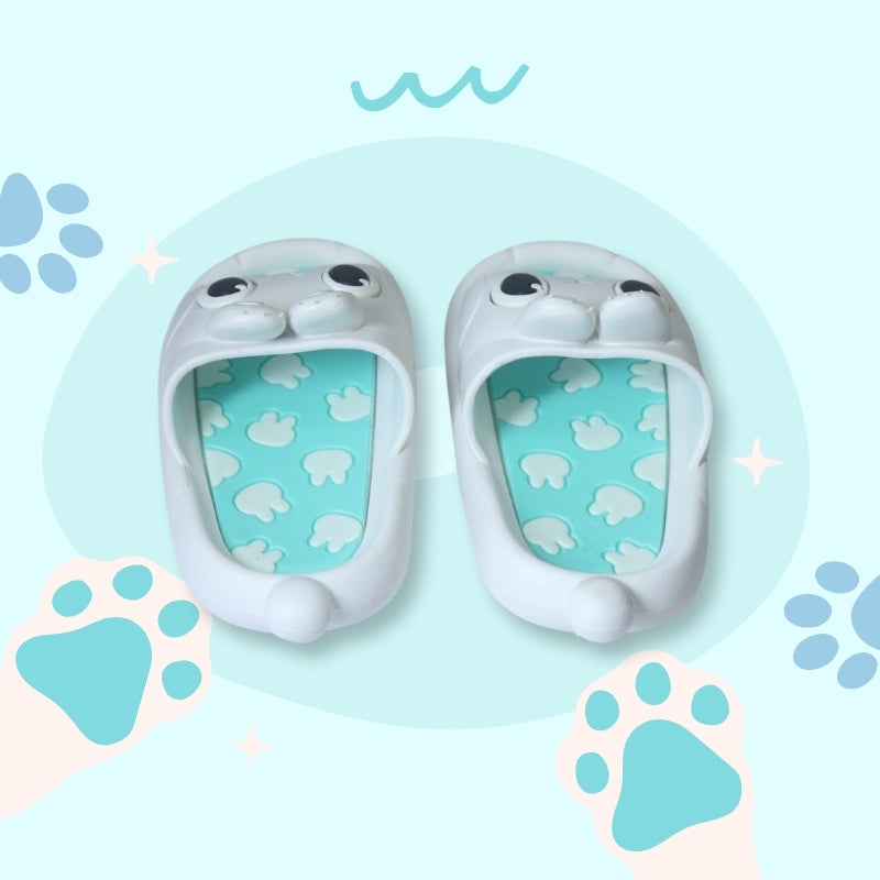 EYE SLIDERS (WHITE)