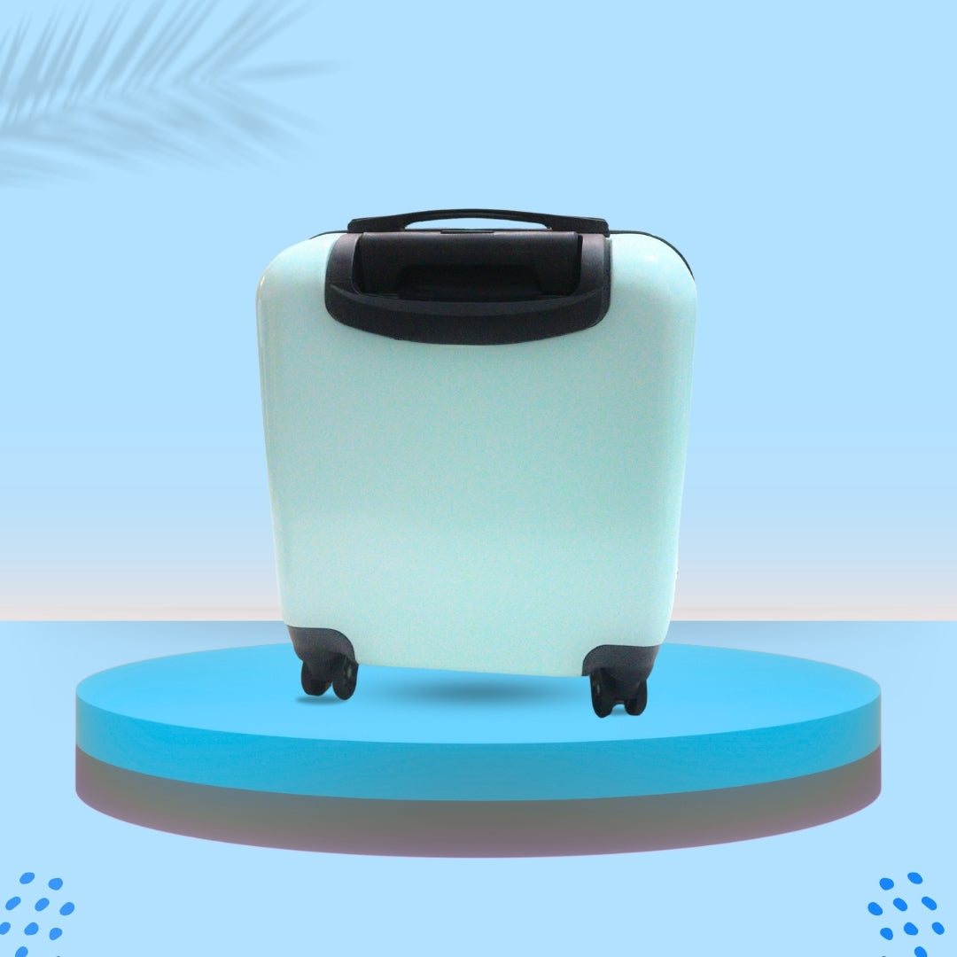 3D ZEBRA SUITCASE