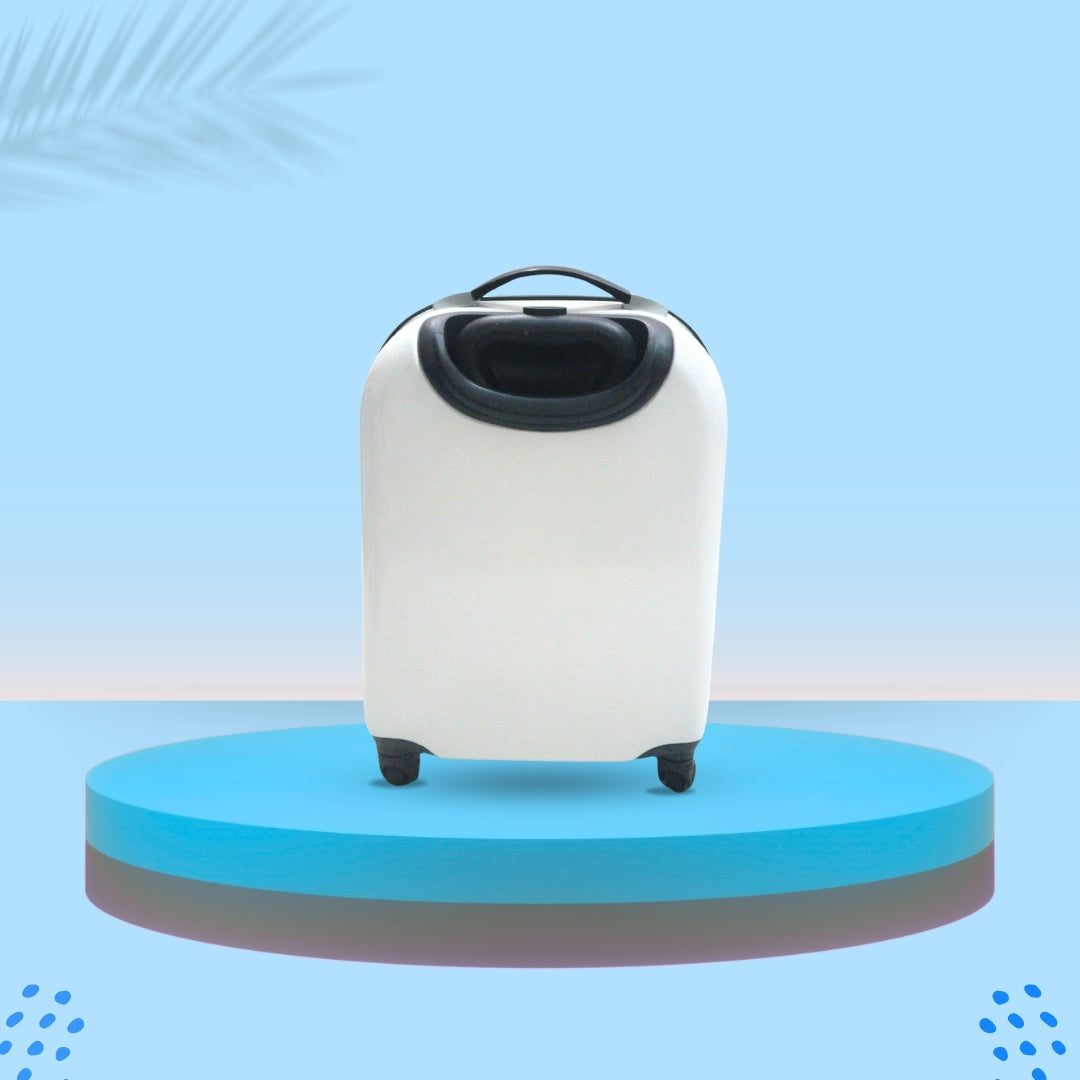 3D CUTE BEAR (WHITE)