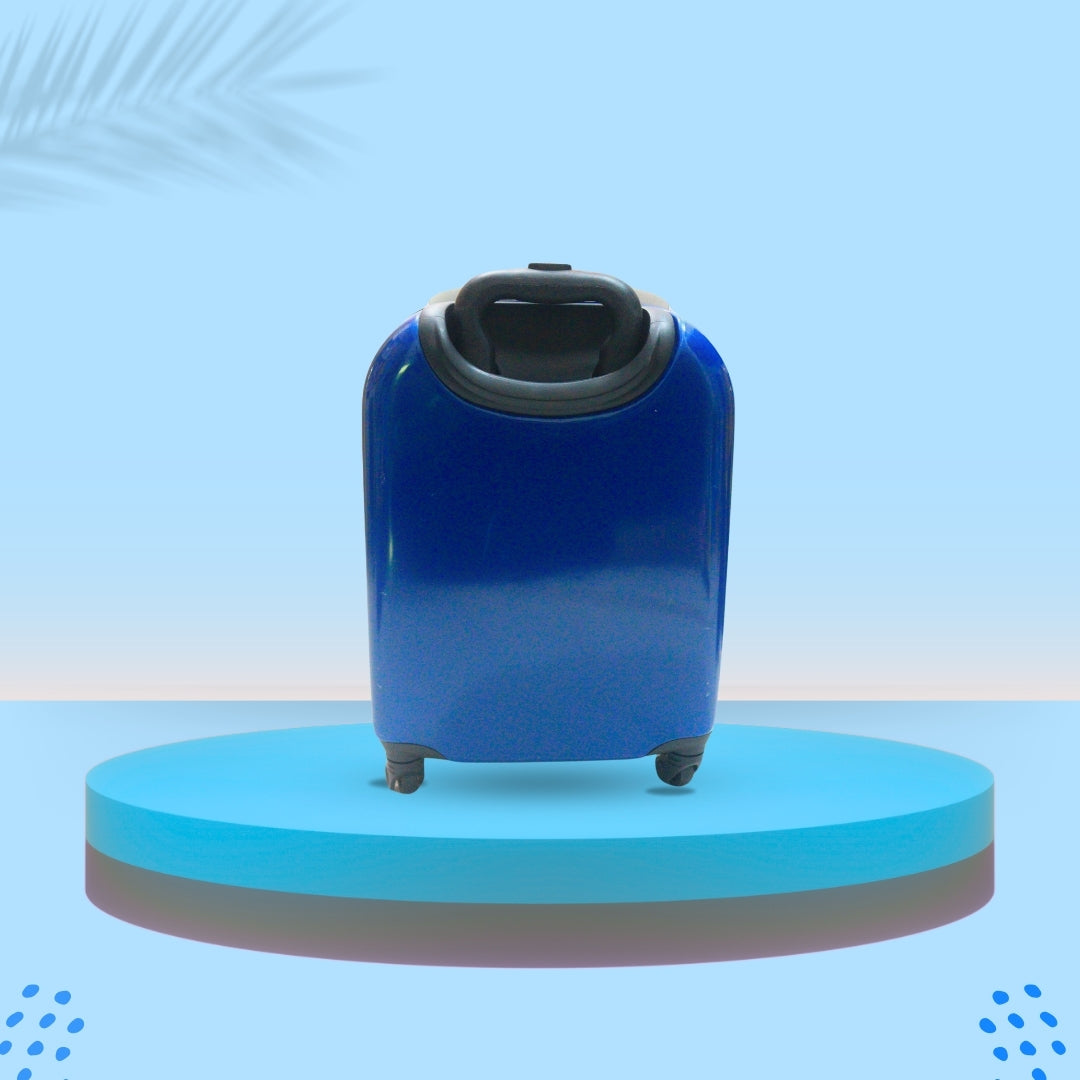3D CUTE BEAR SUITCASE (BLUE)