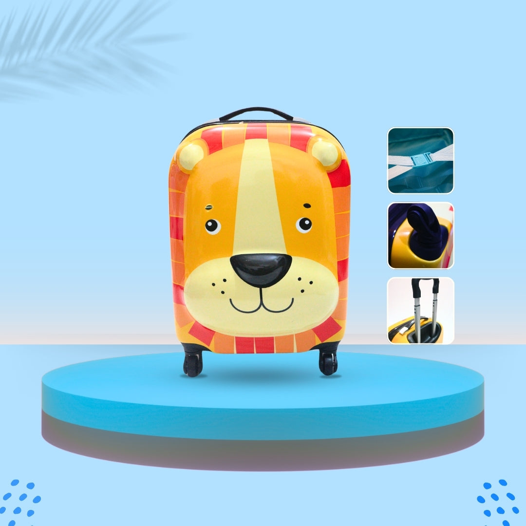 3D LION SUITCASE