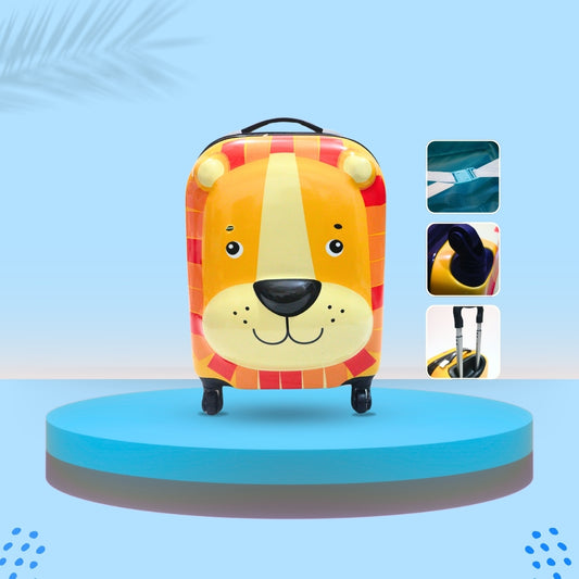 3D LION SUITCASE