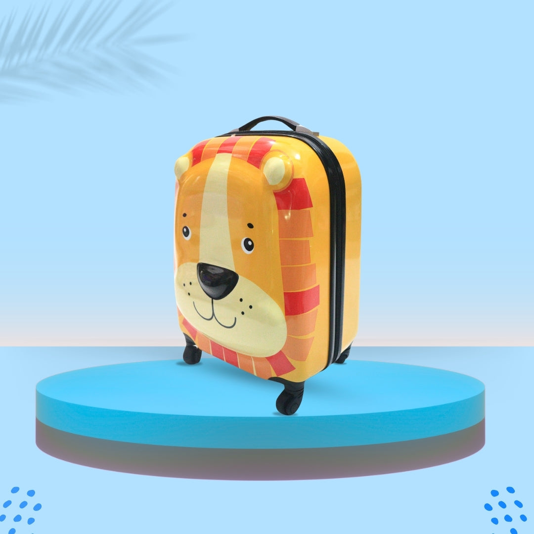 3D LION SUITCASE
