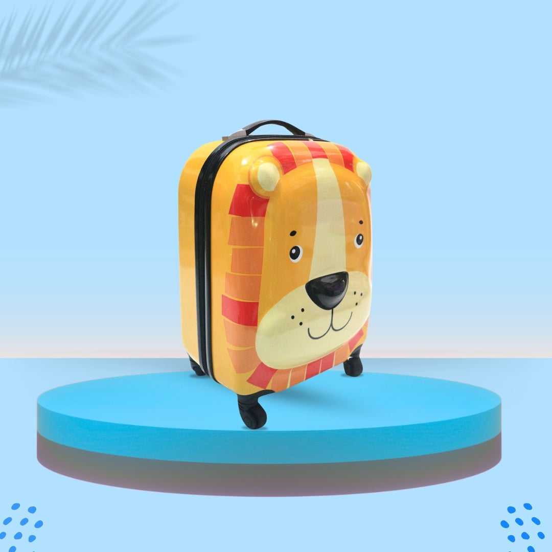 3D LION SUITCASE