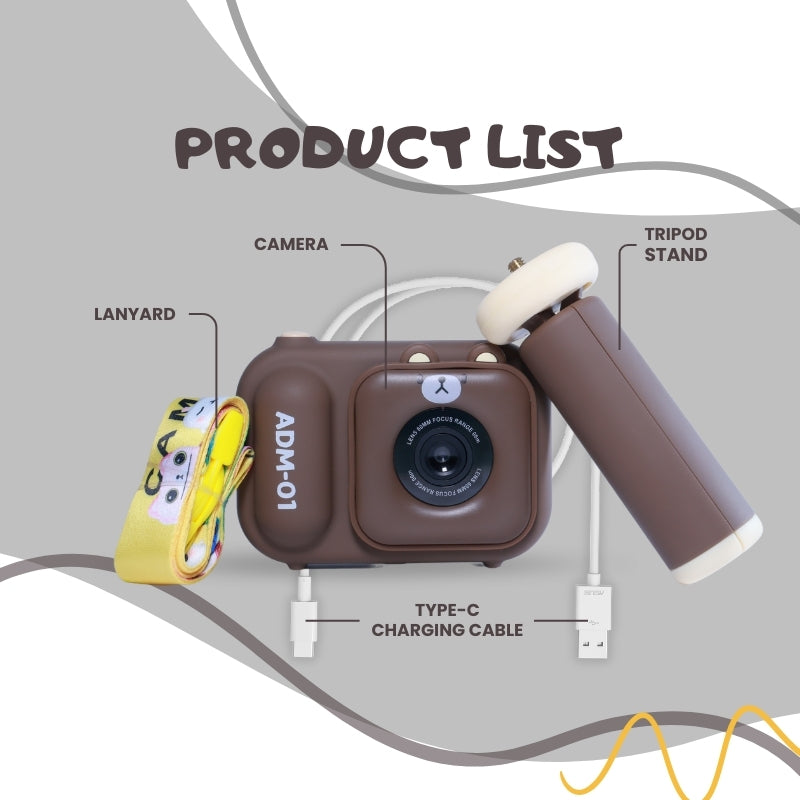 Tripod Camera (Brown)