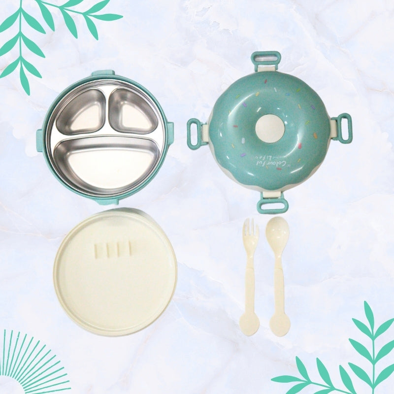 DONUT LUNCH BOX (GREEN)