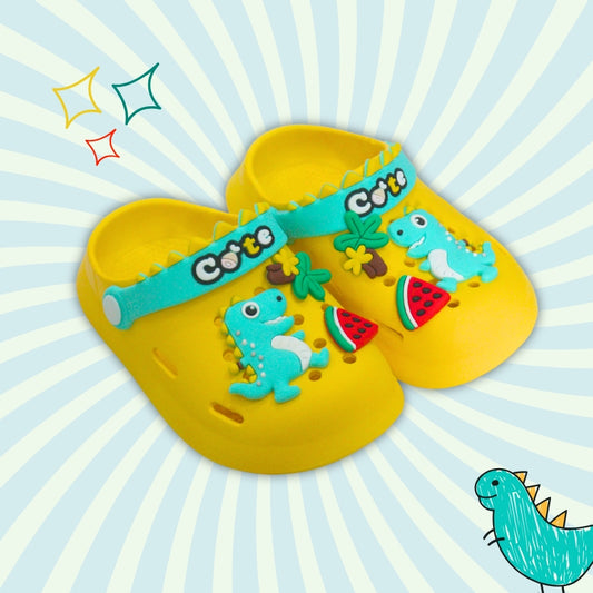 Dino clogs(yellow)