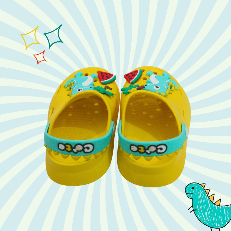 Dino clogs(yellow)