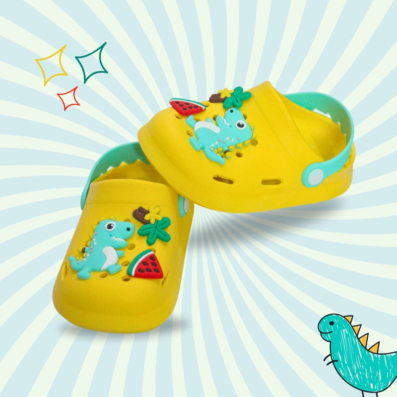 Dino clogs(yellow)