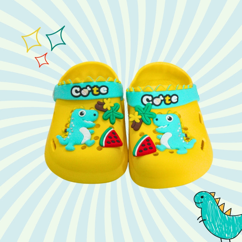 Dino clogs(yellow)