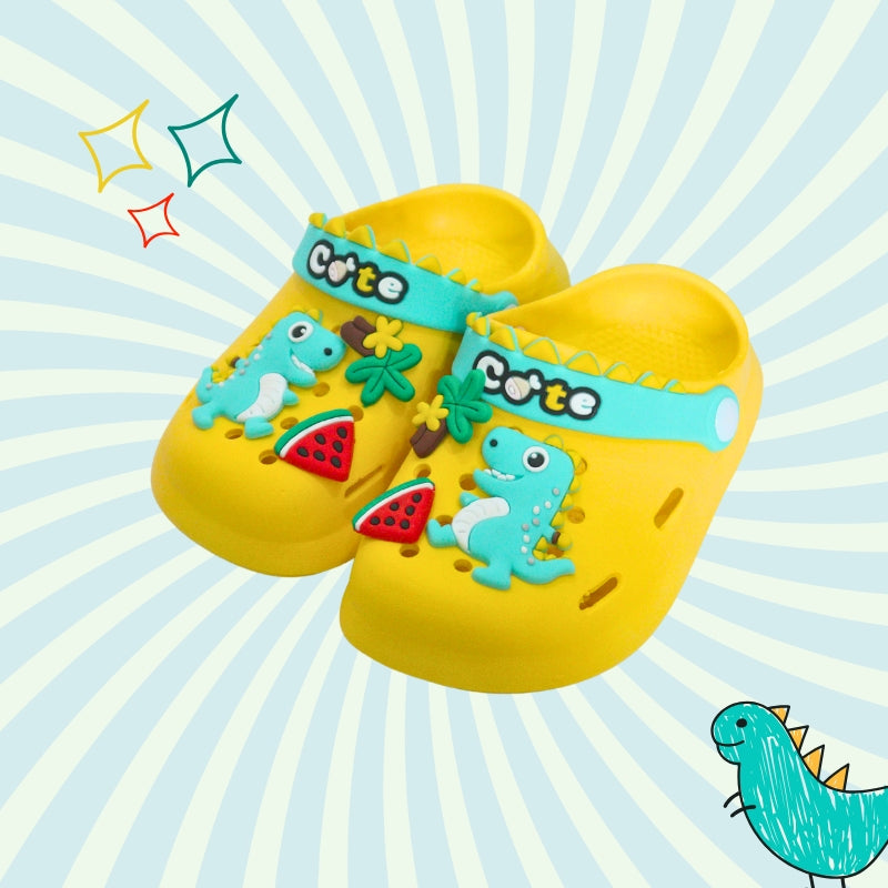 Dino clogs(yellow)