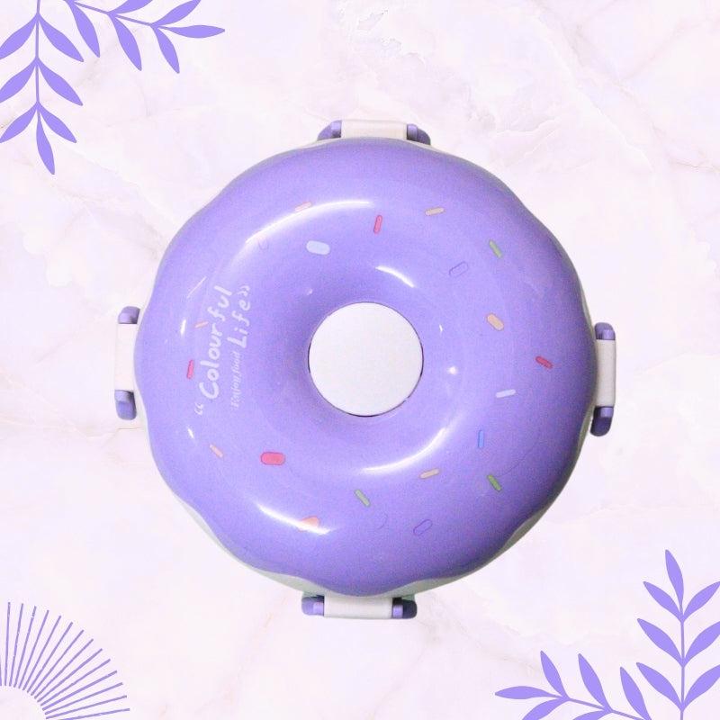 DONUT LUNCH BOX (PURPLE)