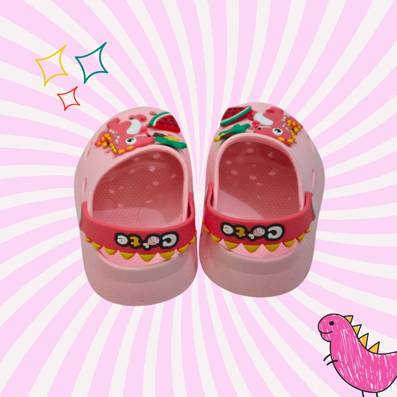 Dino clogs(pink)