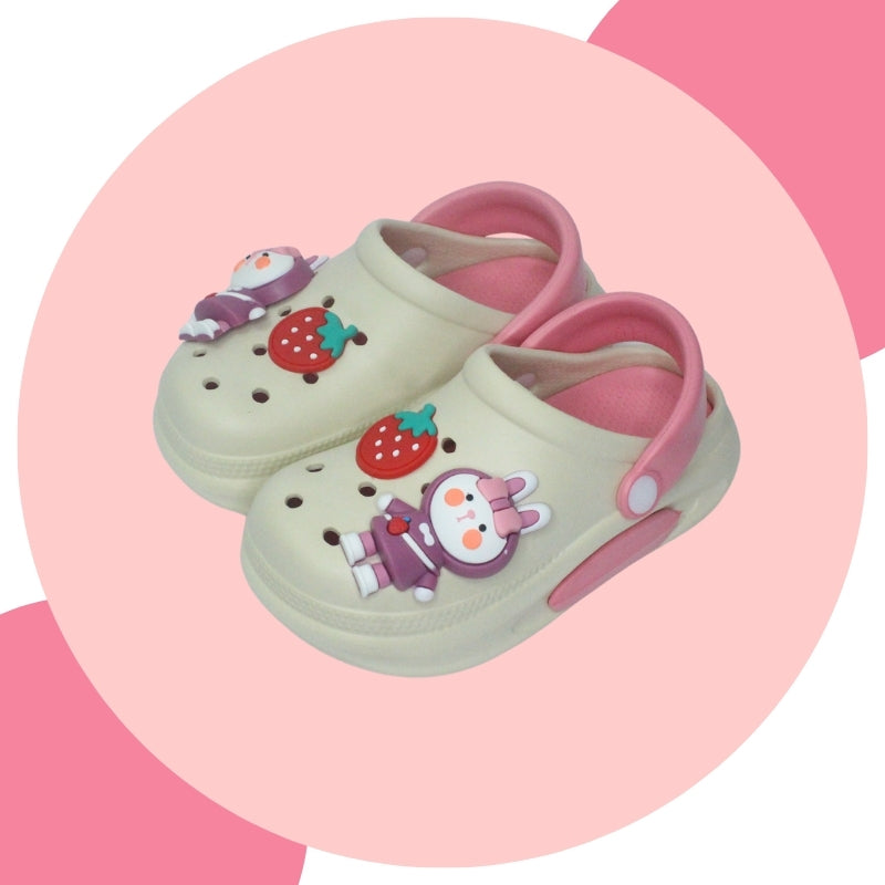 STRAWBERRY BUNNY CLOGS