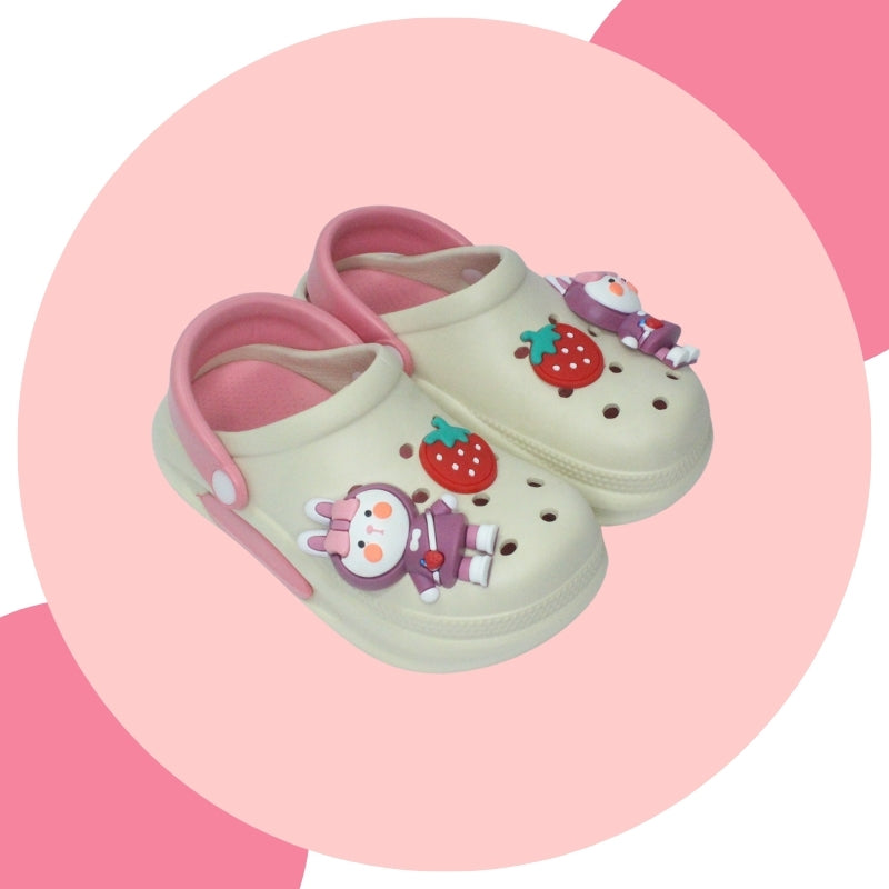 STRAWBERRY BUNNY CLOGS