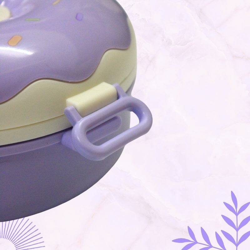 DONUT LUNCH BOX (PURPLE)