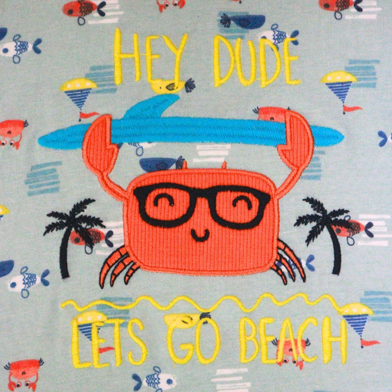 Lets Go Beach Shorts Set