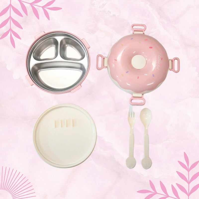 DONUT LUNCH BOX (PINK)