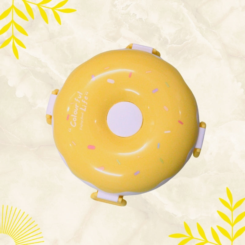 DONUT LUNCH BOX (YELLOW)
