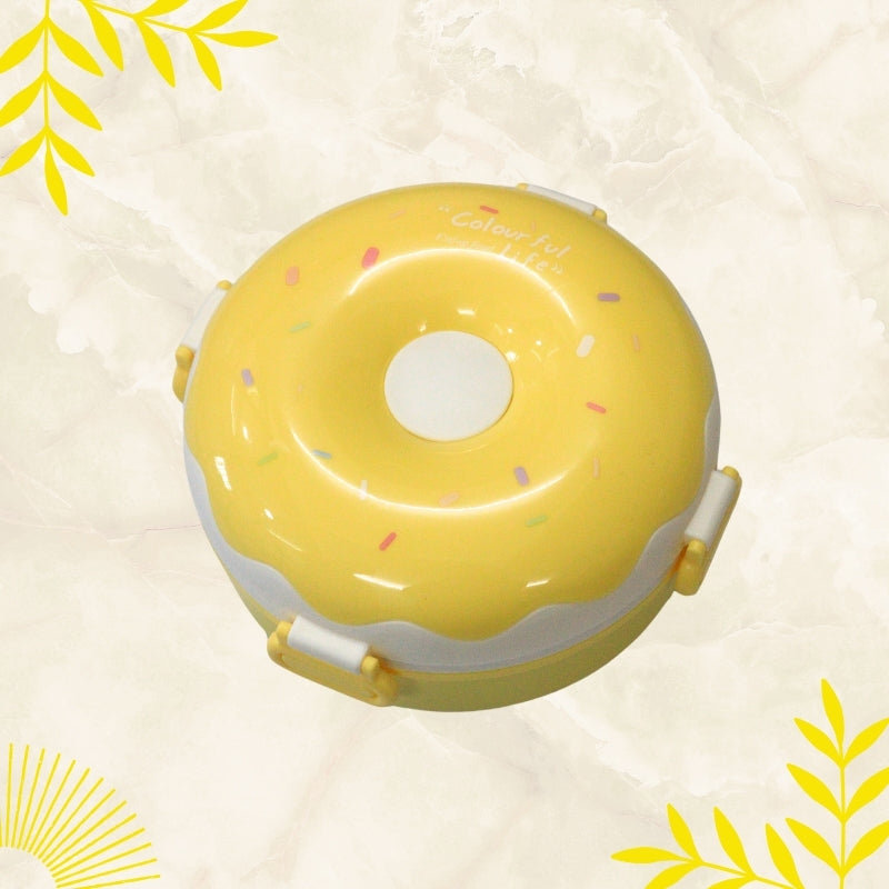 DONUT LUNCH BOX (YELLOW)