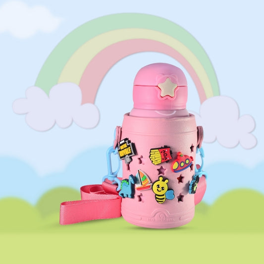 Crocks Insulated Cup Bottle (Pink)