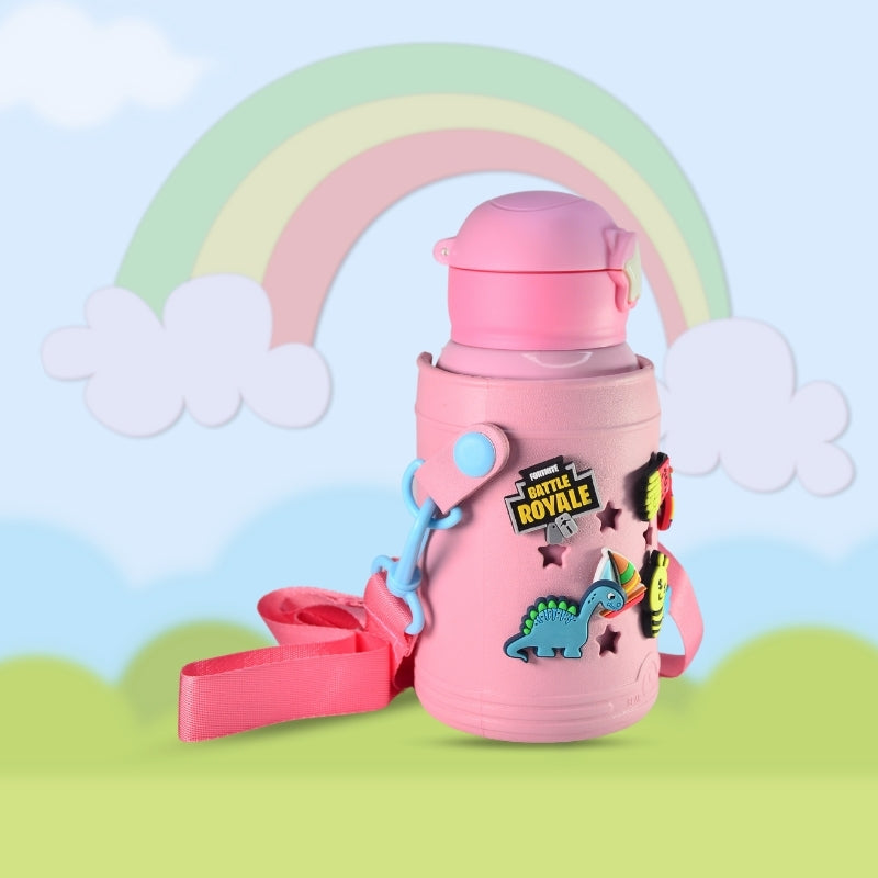 Crocks Insulated Cup Bottle (Pink)