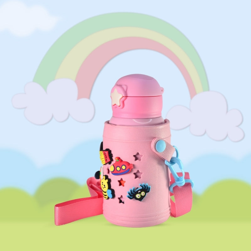 Crocks Insulated Cup Bottle (Pink)
