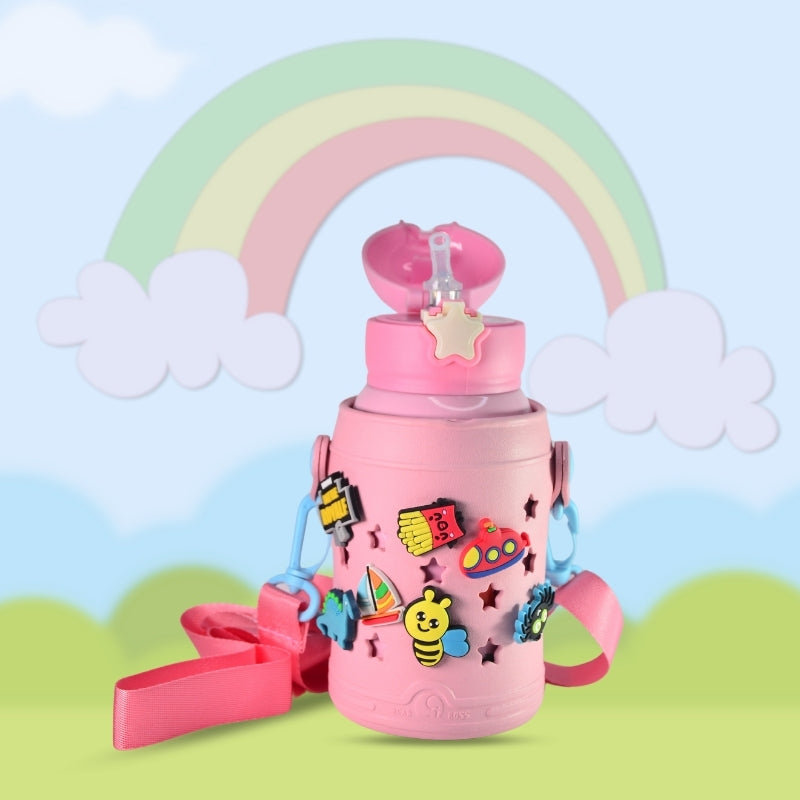 Crocks Insulated Cup Bottle (Pink)