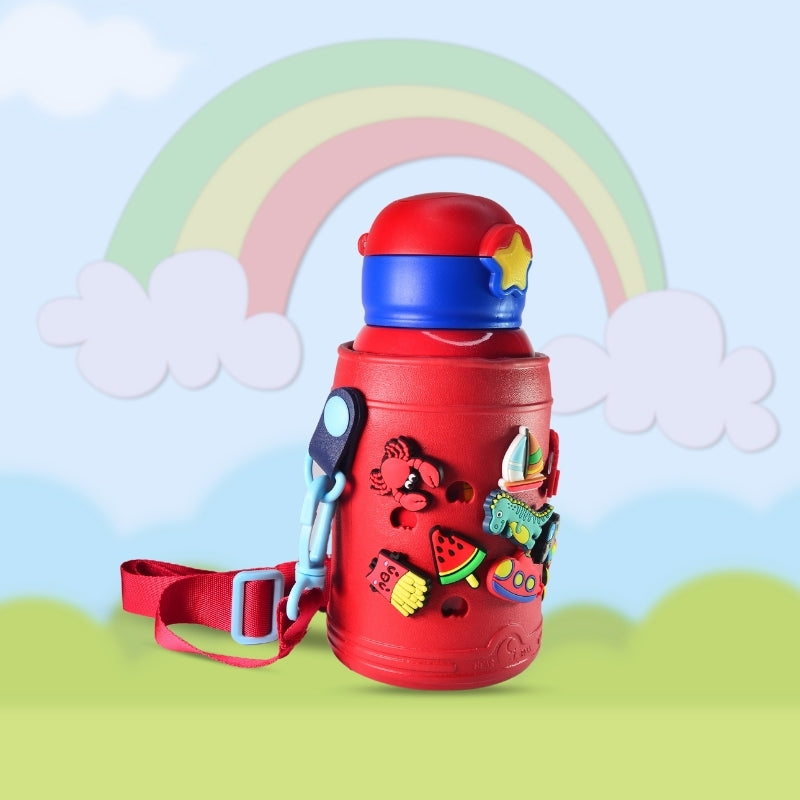 Crocks Insulated Cup Bottle (Red)