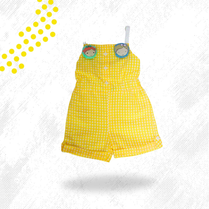 YELLOW JUMP SUIT