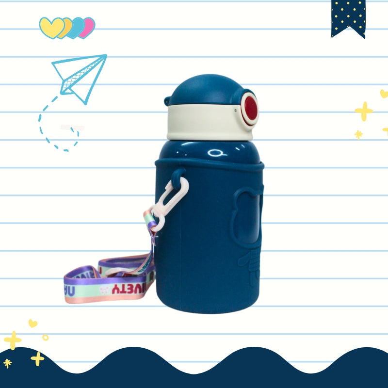 Baby Bear Stainless Steel Water Bottle (blue)
