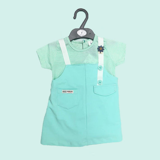 AQUA GREEN SHORT DRESS