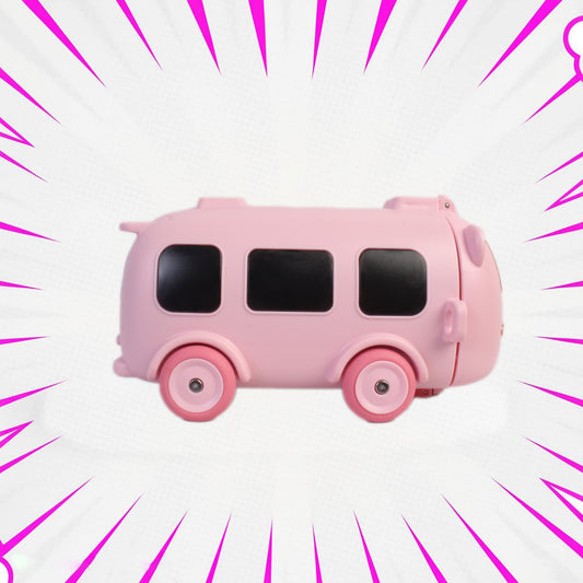 SIPPY BUS BOTTLE (PINK)