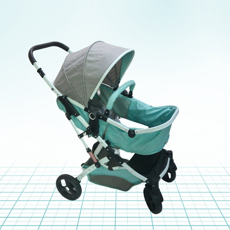 Premium Baby Stroller (Blue)