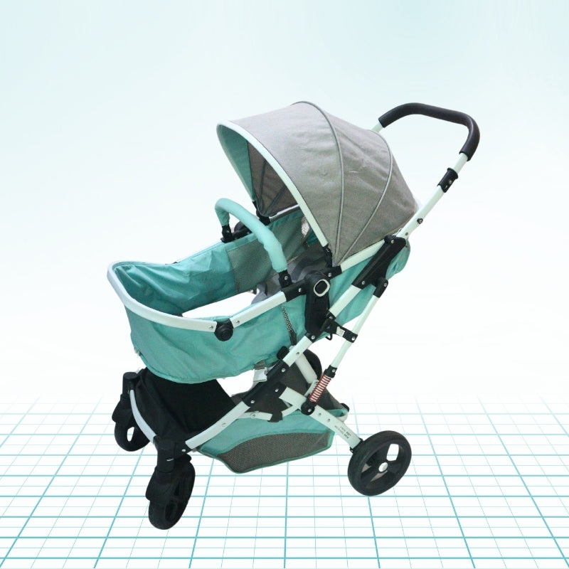 Premium Baby Stroller (Blue)