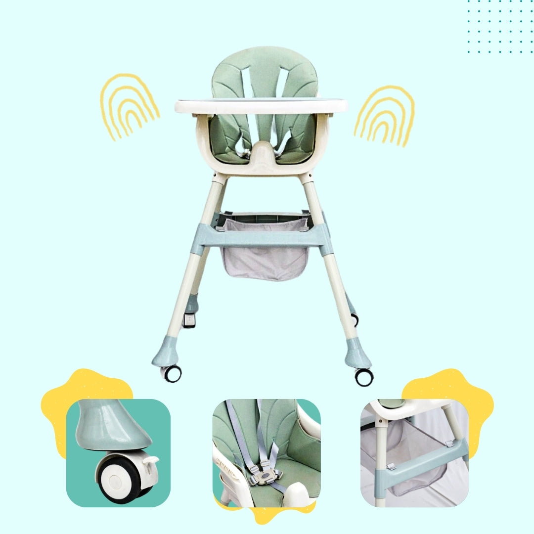 Feeding High Chair (1yrs - 5yrs) (Green)