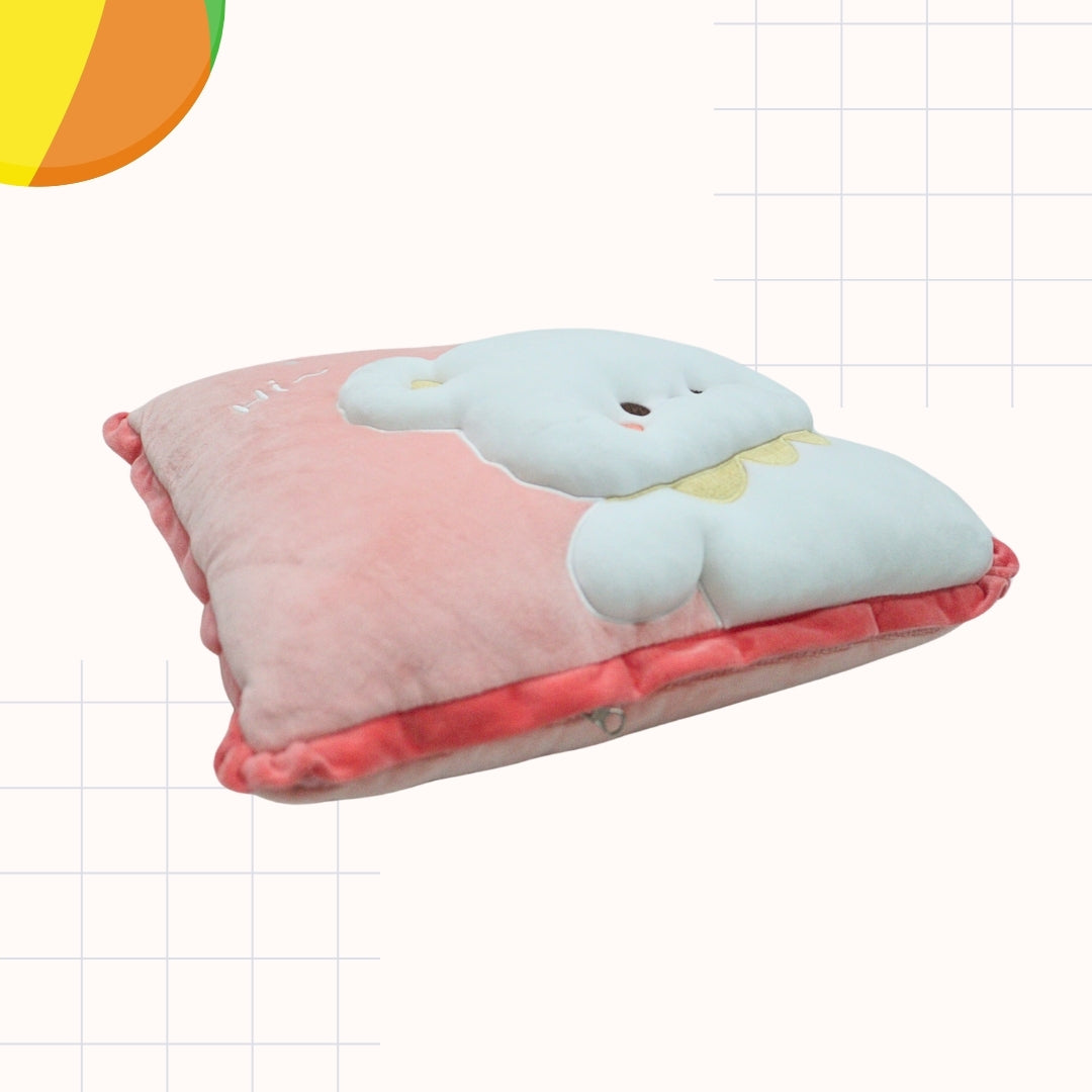 PILLOW BLANKET (Pink)