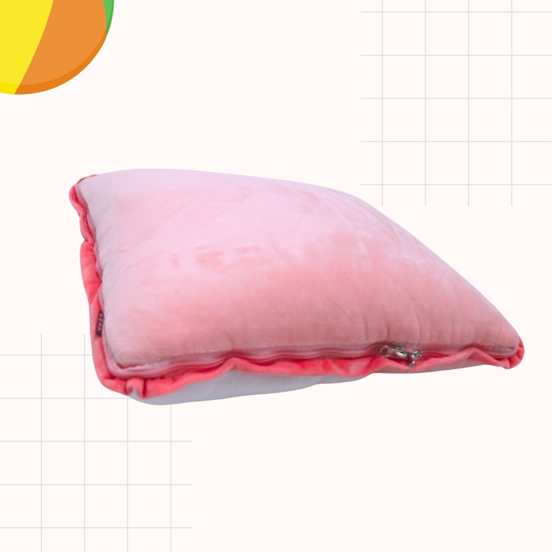 PILLOW BLANKET (Pink)
