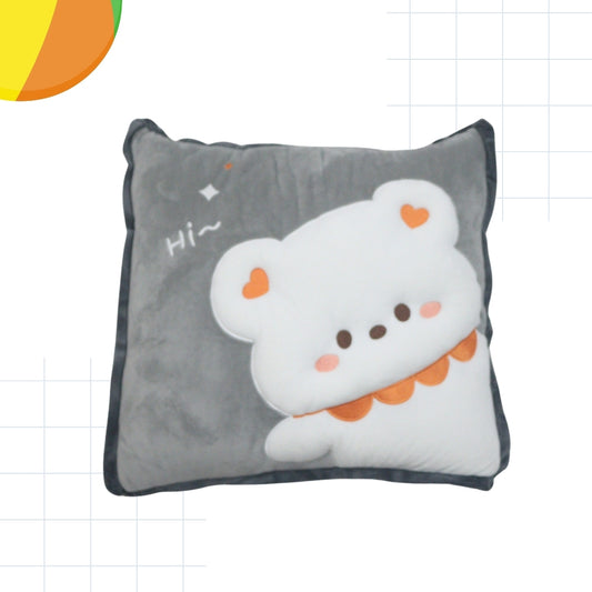PILLOW BLANKET (Grey)