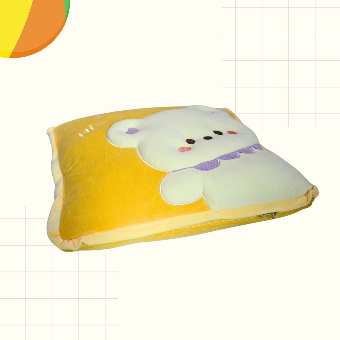 PILLOW BLANKET (Yellow)