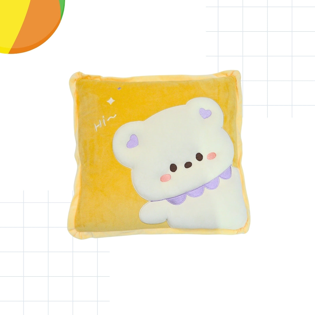 PILLOW BLANKET (Yellow)