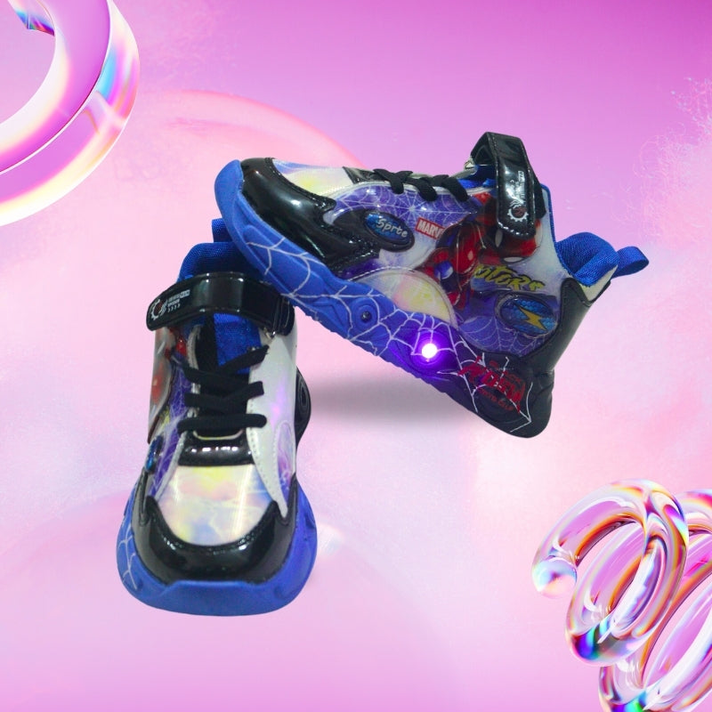 LED Spiderman Sneaker(blue)