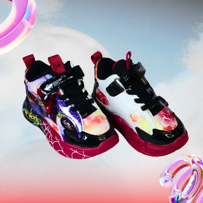LED SPIDERMAN SHOES (RED)