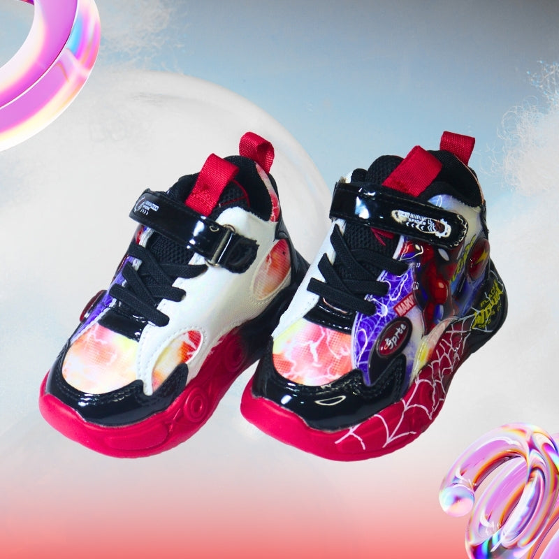 LED SPIDERMAN SHOES (RED)