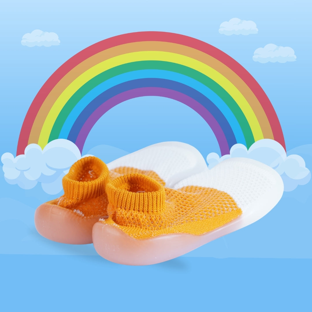 ANTI KID SOCK SHOES (ORANGE)