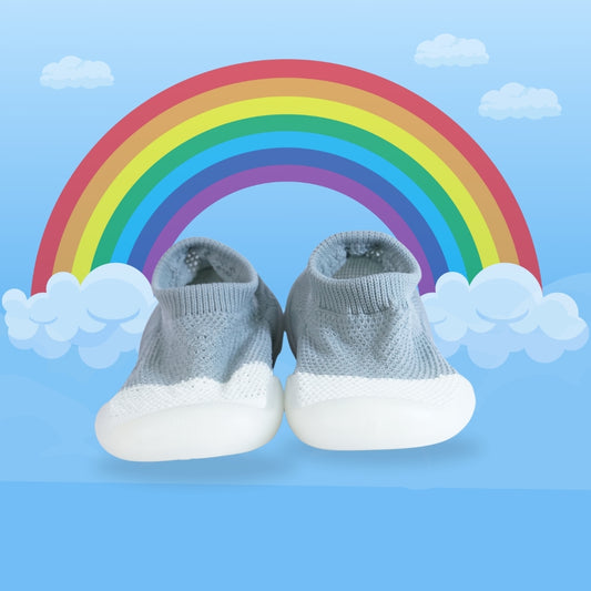 ANTI KID SOCK SHOES(GREY)