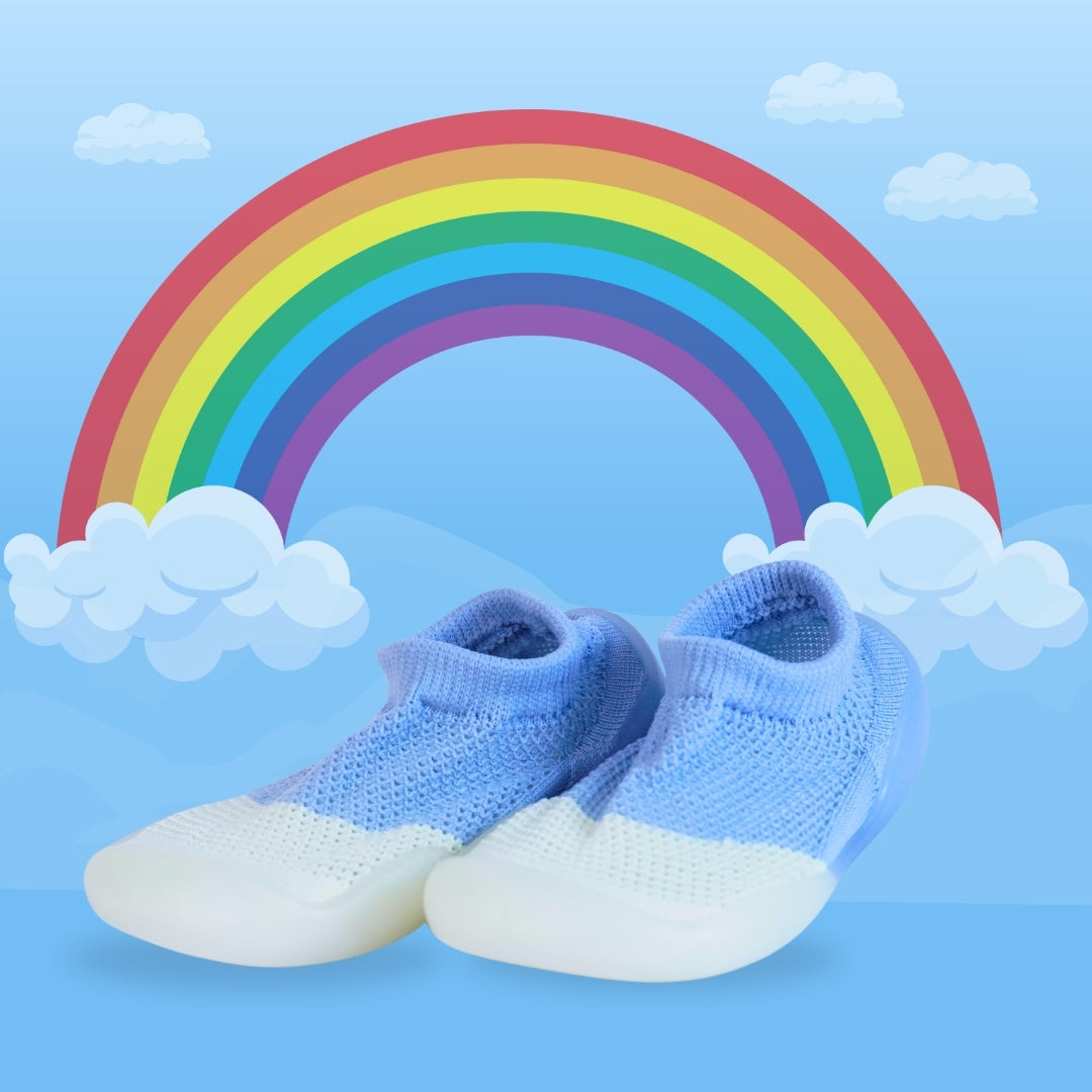 ANTI KID SOCK SHOES (BLUE)